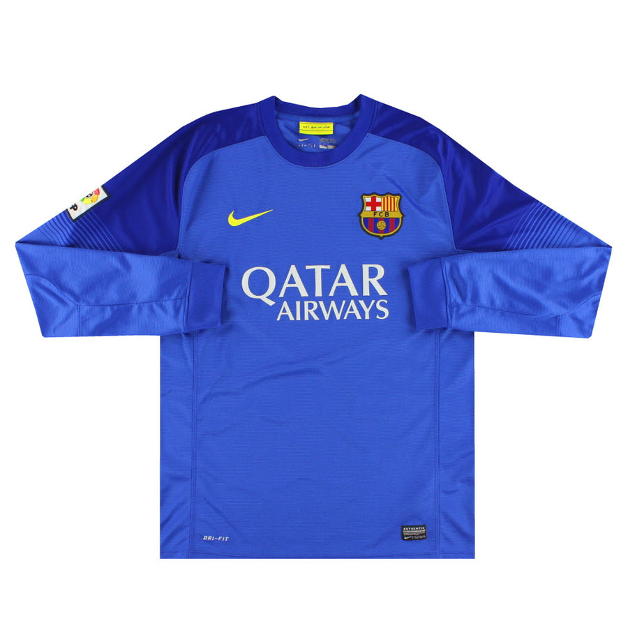 2013-14 Barcelona Nike Torwarttrikot Langarm