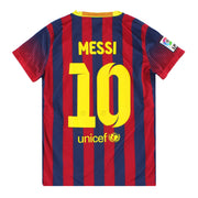 2013-14 Barcelona Women's Home Shirt Messi #10 M
