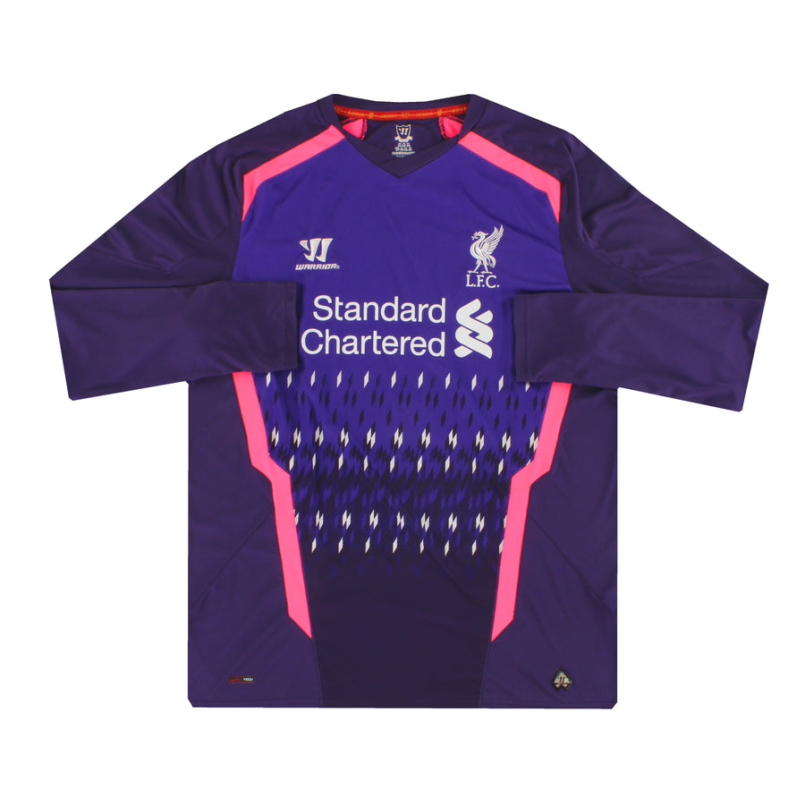 2013-14 Liverpool Warrior Torwarttrikot Langarm XXL