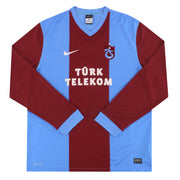 2013-14 Trabzonspor Nike Heimtrikot L/S XL