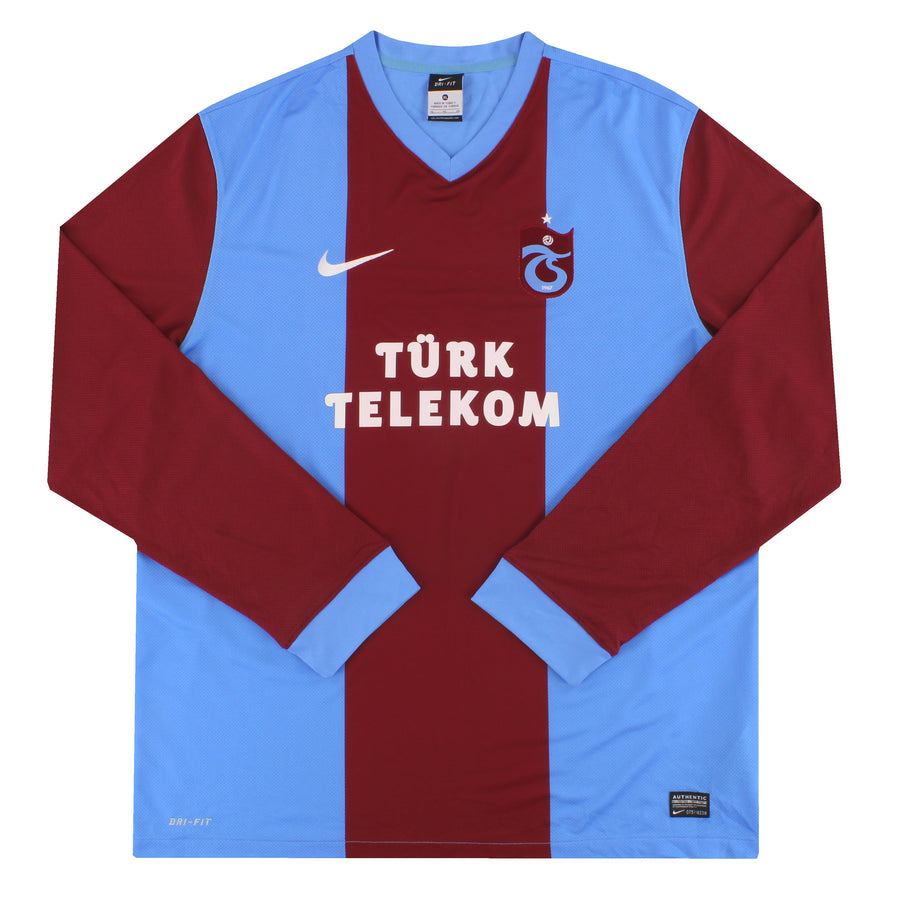2013-14 Trabzonspor Nike Heimtrikot L/S XL