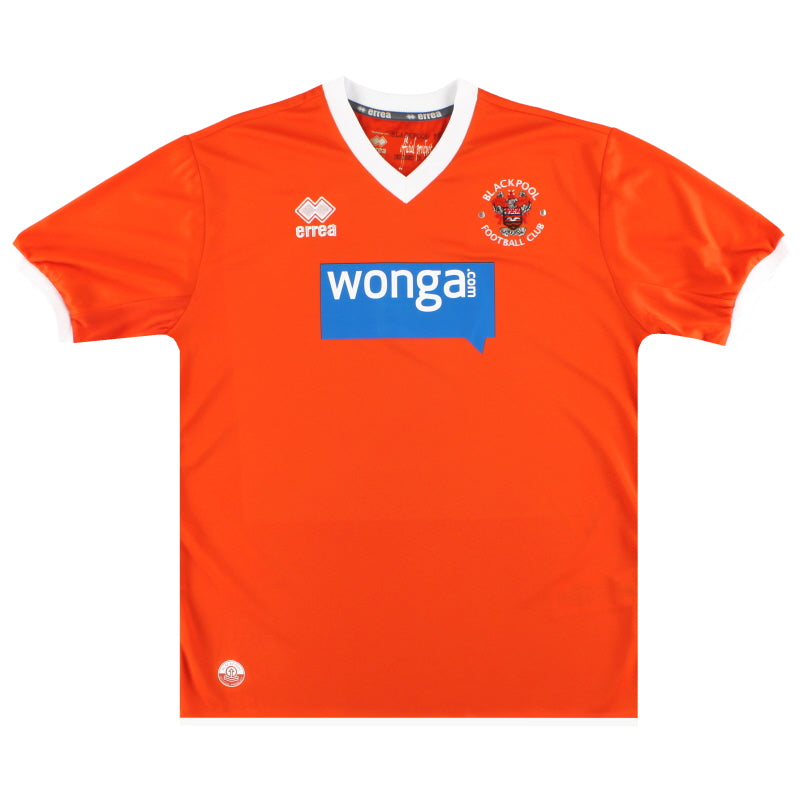 2013-15 Blackpool Errea Heimtrikot *BNIB* XXL