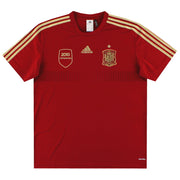 2013-15 Spanien adidas Trainingsshirt L