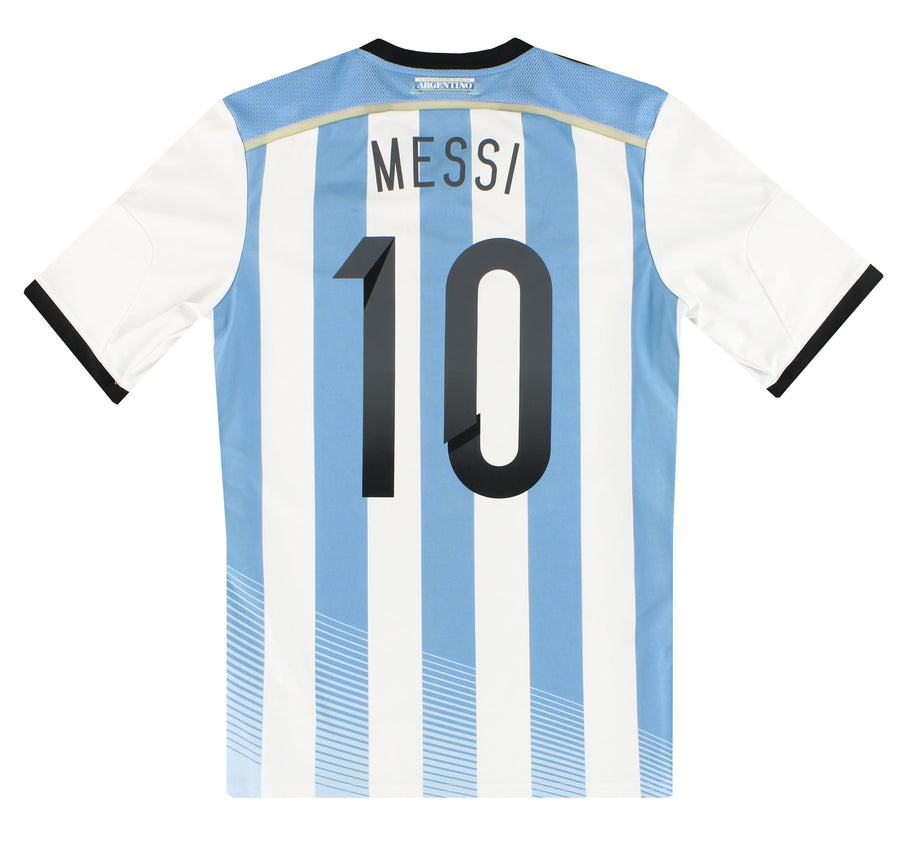 2013-15 Argentina adidas Home Shirt Messi #10 M