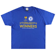 2013 Chelsea Europa League Grafik T-Shirt XL