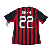 2013/14 AC Mailand Kaka #22 *BNWT mit Mängeln* Heimtrikot (L) Adidas