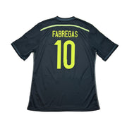 2013/15 Spanien Fabregas #10 Auswärtstrikot (L) Adidas