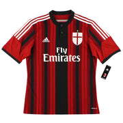 2014-15 AC Mailand adidas Heimtrikot *BNIB* XS