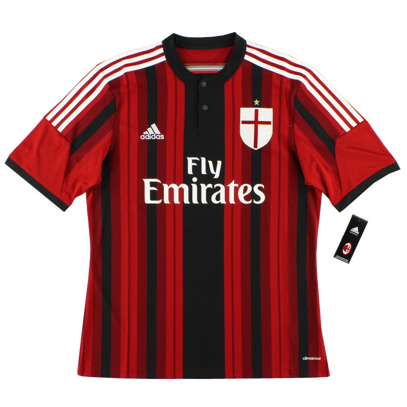 2014-15 AC Mailand adidas Heimtrikot *BNIB* XS