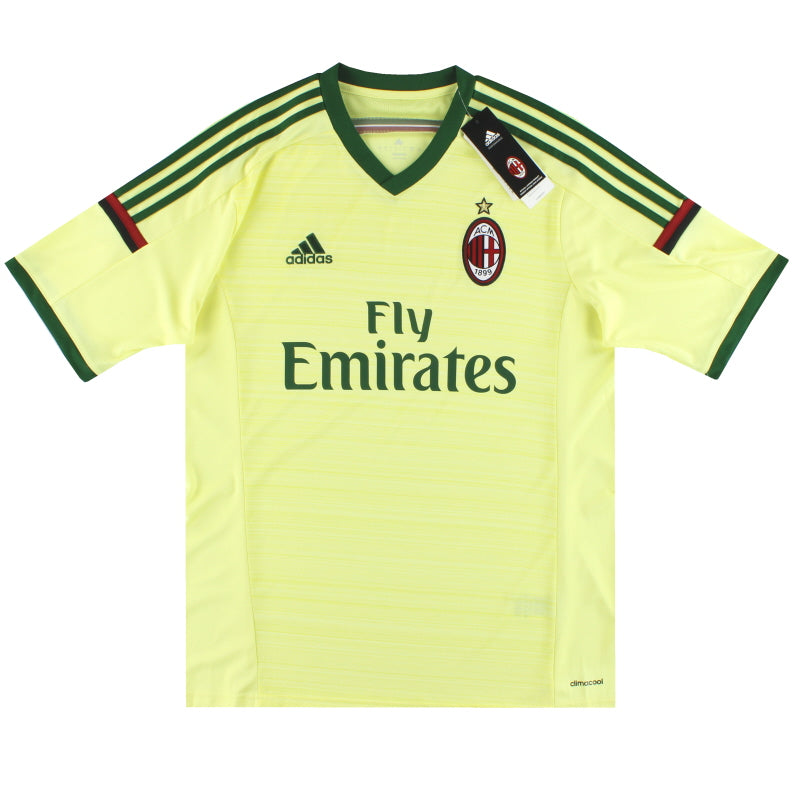 2014-15 AC Mailand adidas Ausweichtrikot *m/Etiketten* S