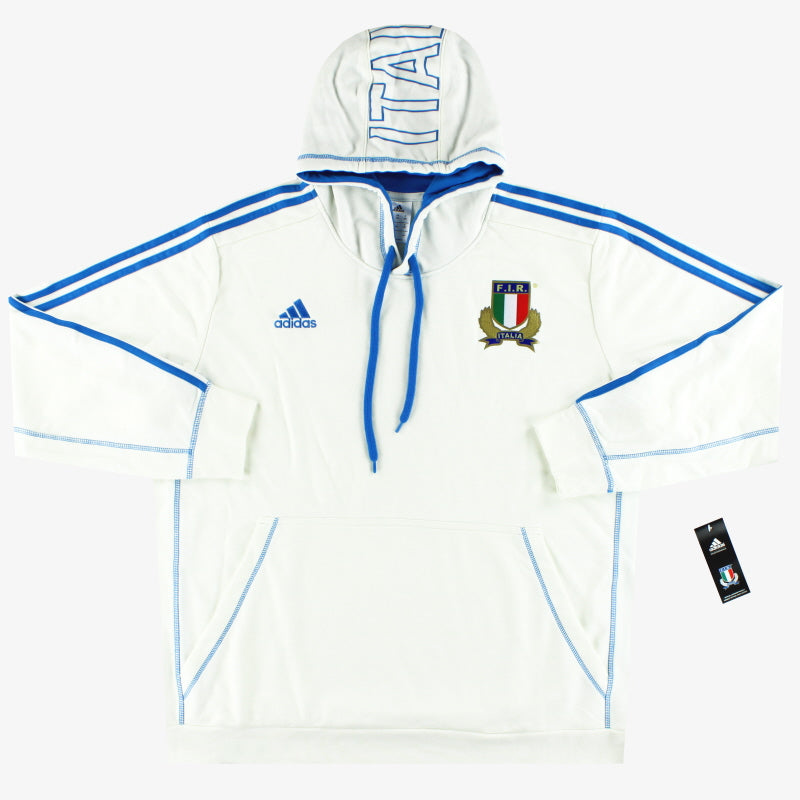 2014-15 adidas Italien Rugby Kapuzenpulli *BNIB* XS