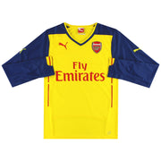 2014-15 Arsenal Puma Auswärtstrikot Langarm *Neuwertig*