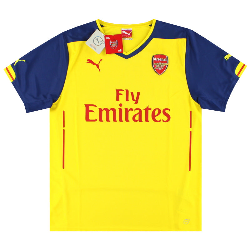 2014-15 Arsenal Puma Auswärtstrikot *m. Etiketten* XL