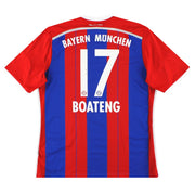 2014-15 Bayern München adidas Heimtrikot Boateng #17 XL