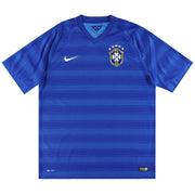 2014-15 Brasilien Nike Auswärtstrikot XL