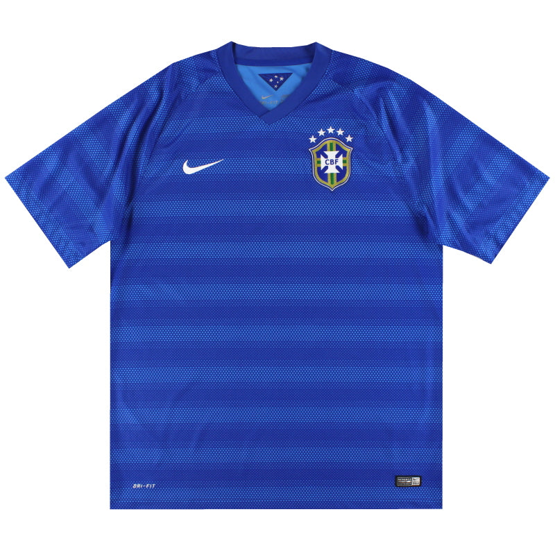 2014-15 Brasilien Nike Auswärtstrikot XL