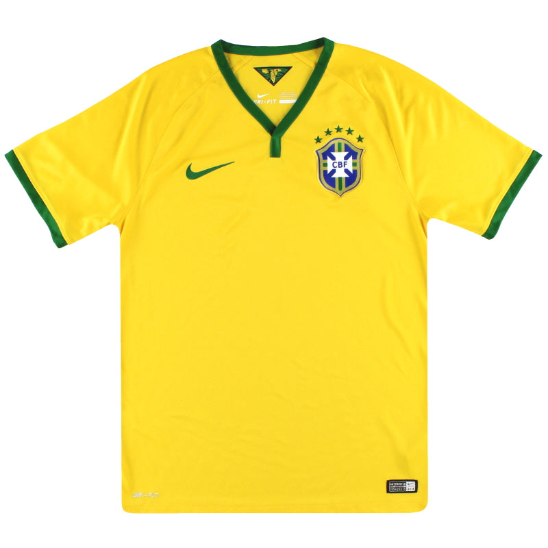 2014-15 Brasilien Nike Heimtrikot XXL