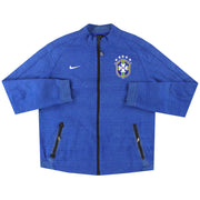 2014-15 Brasilien Nike N98 Tech Jacke L
