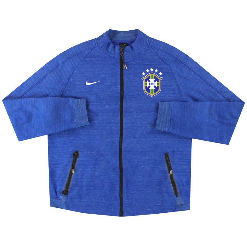 2014-15 Brasilien Nike N98 Tech Jacke L