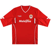 2014-15 Cardiff City Heimtrikot Langarm XL