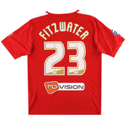 2014-15 Chesterfield Puma Player Issue Auswärtstrikot Fitzwater #23 M