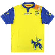 2014-15 Chievo Verona Givova Heimtrikot *Neu mit Etiketten* S
