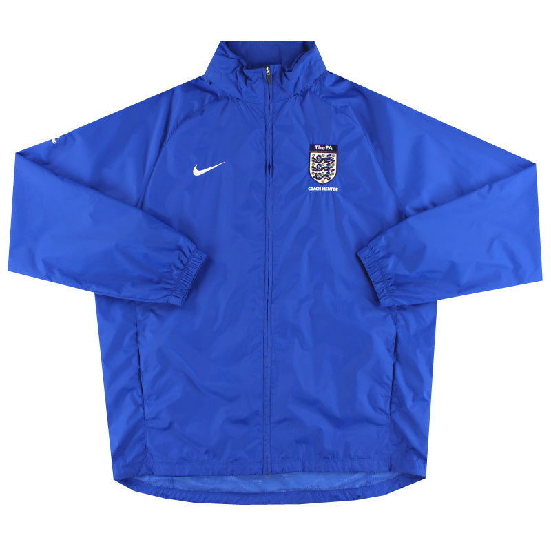 2014-15 England Nike Staff Issue 'Coach Mentor' Kapuzenjacke XL