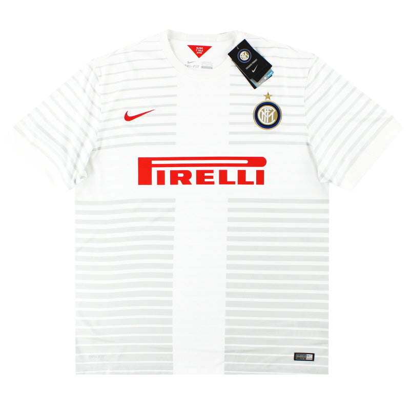 2014-15 Inter Mailand Nike Auswärtstrikot *mit Etiketten* Jugend XS