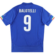 2014-15 Italien Puma Heimtrikot Balotelli #9 XL
