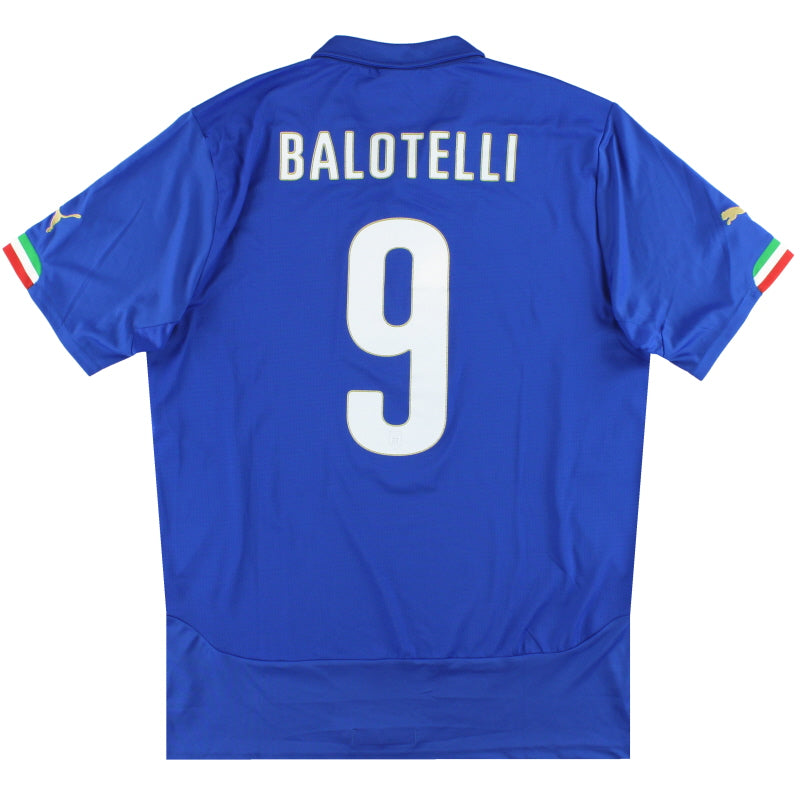 2014-15 Italien Puma Heimtrikot Balotelli #9 XL