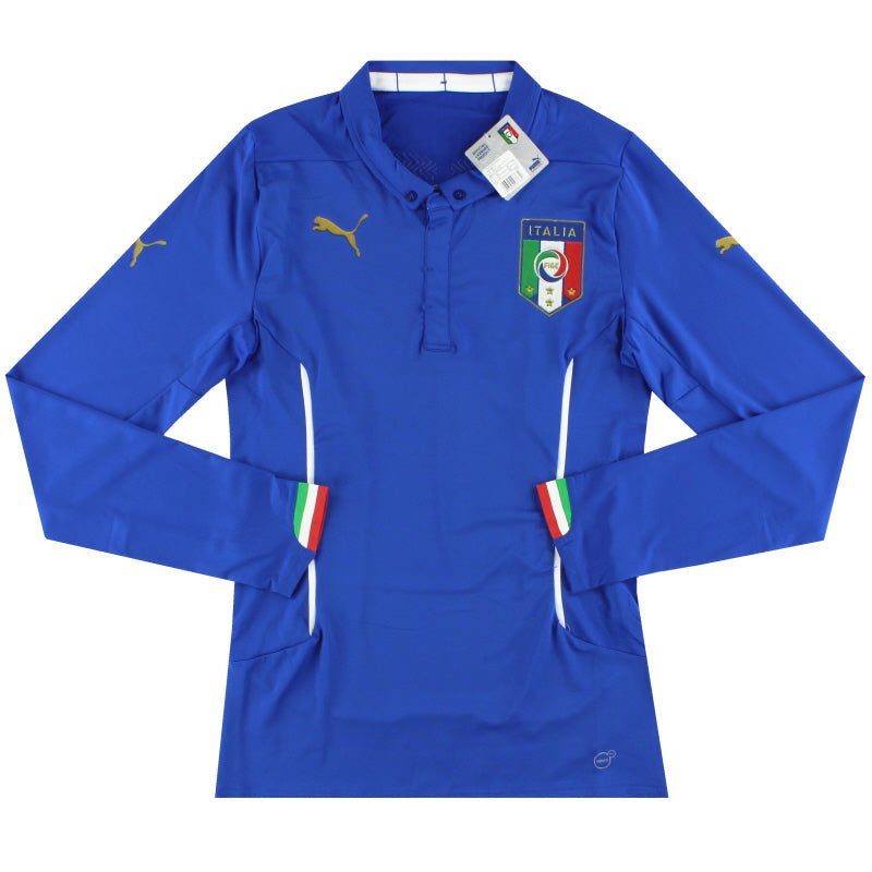 2014-15 Italien Puma Authentic Heimtrikot langarm *m. Etikett* XL
