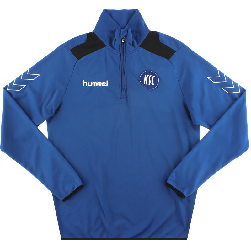 2014-15 Karlsruhe Hummel 1/4 Zip Top S