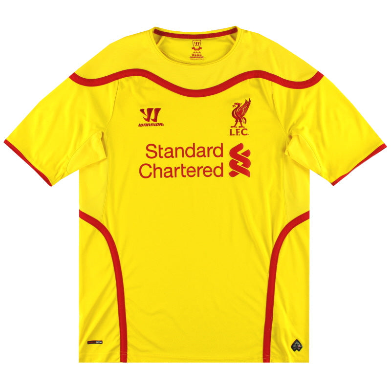 2014-15 Liverpool Warrior Auswärtstrikot *Neuwertig* L