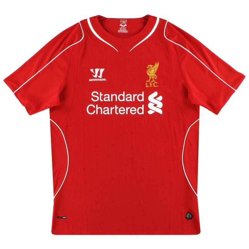 2014-15 Liverpool Warrior Heimtrikot S