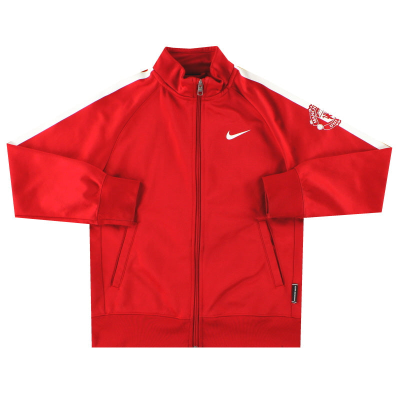 2014-15 Manchester United Nike N98 Trainingsjacke Kinder L