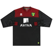 2014-15 Norwich City Errea Auswärtstrikot L/S XXXL