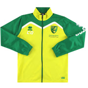 2014-15 Norwich City Errea Zip Top für Spieler 'CO' L