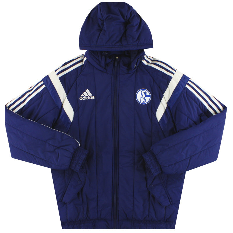 2014-15 Schalke adidas Wattierte Jacke S