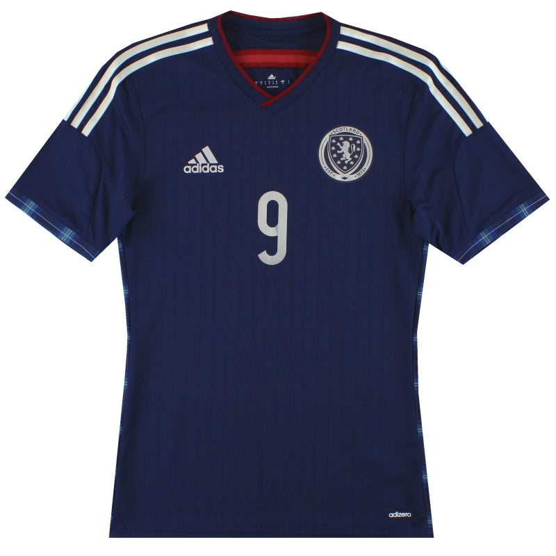 2014-15 Schottland adidas adizero Player Issue Heimtrikot *Neuwertig* S