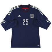 2014-15 Schottland adidas adizero Player Issue Heimtrikot L/S *Neuwertig*