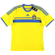 2014-15 Schweden adidas Heimtrikot *mit Etikett* XL