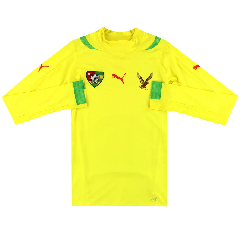 2014-15 Togo Puma Sample Player Issue Heimtrikot L/S *Neuwertig* L