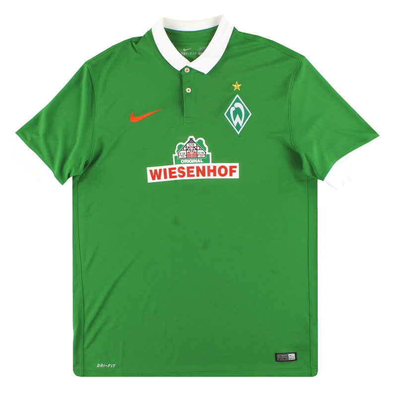 2014-15 Werder Bremen Nike Heimtrikot L