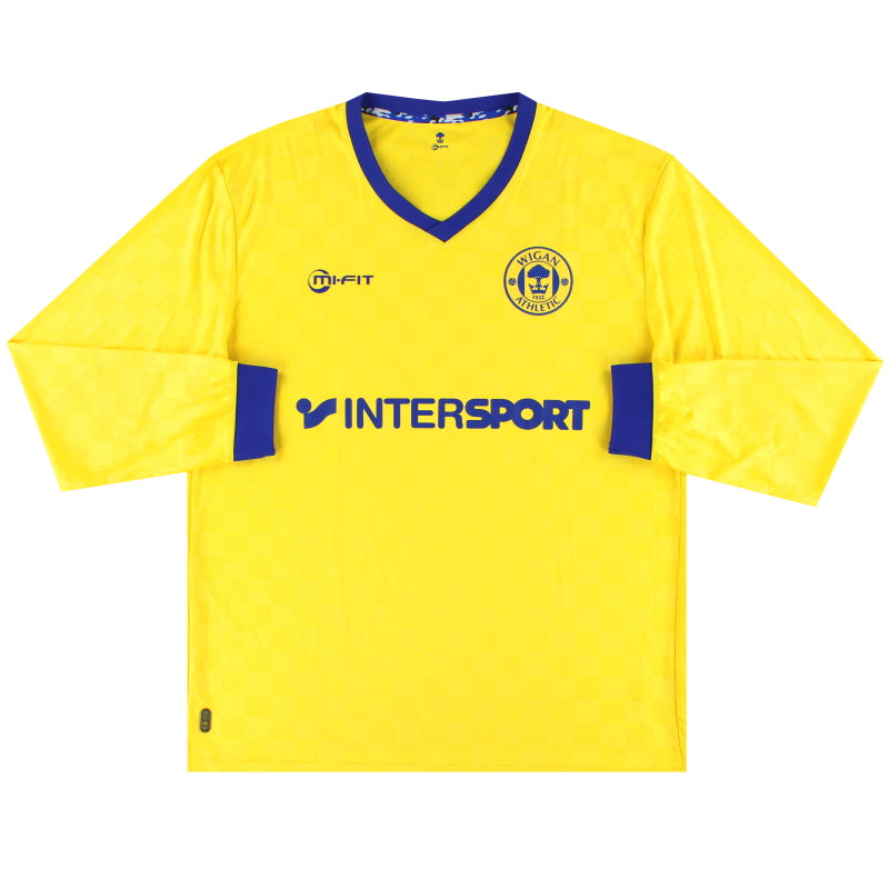 2014-15 Wigan Auswärtstrikot L/S *Neuwertig* XL