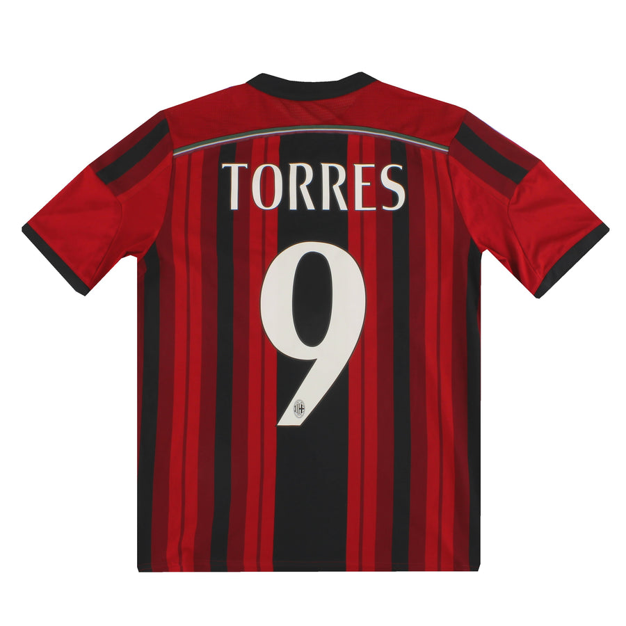 2014-15 AC Mailand adidas Heimtrikot Torres #9 XL.Jungen