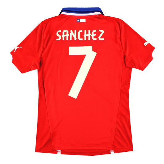 2014-15 Chile Puma Home Shirt Sanchez #7 L