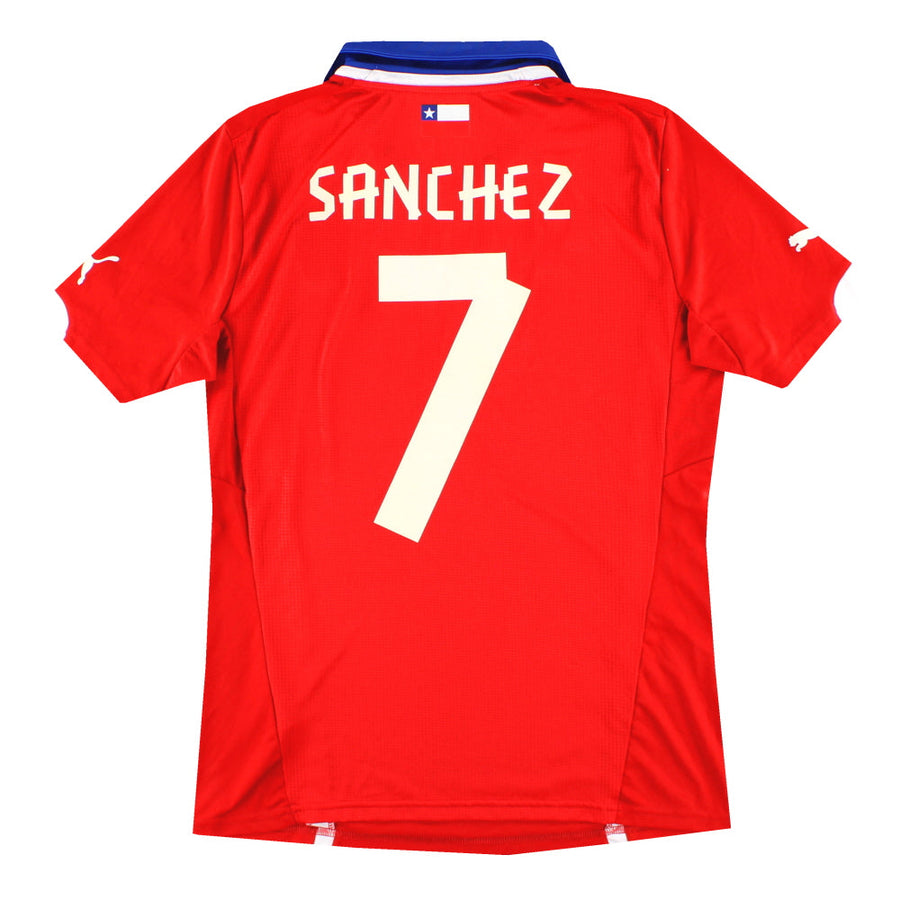 2014-15 Chile Puma Heimtrikot Sánchez #7 L