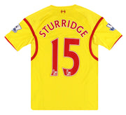 2014-15 Liverpool Warrior Away Shirt Sturridge #15 L