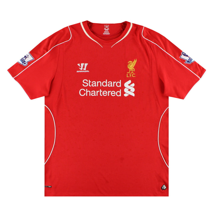 2014-15 Liverpool Warrior Heimtrikot *Neuwertig* XXL