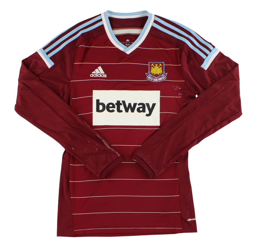 2014-15 West Ham adidas Home Shirt L/S